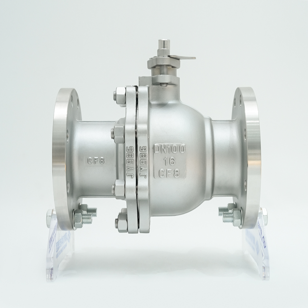 Válvula de esfera de flange de aço inoxidável Q41F-16P