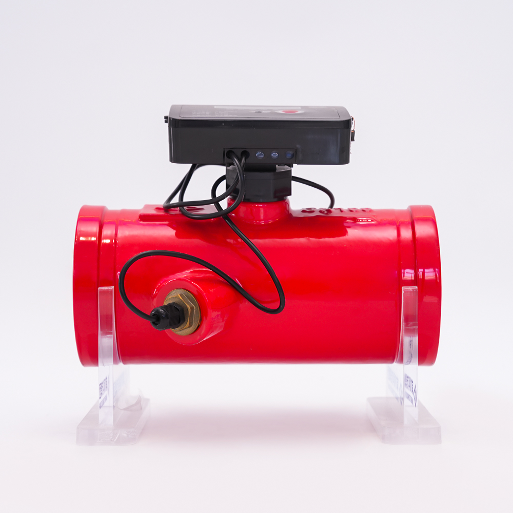 Medidor de fluxo ultrassônico de flange e ranhura