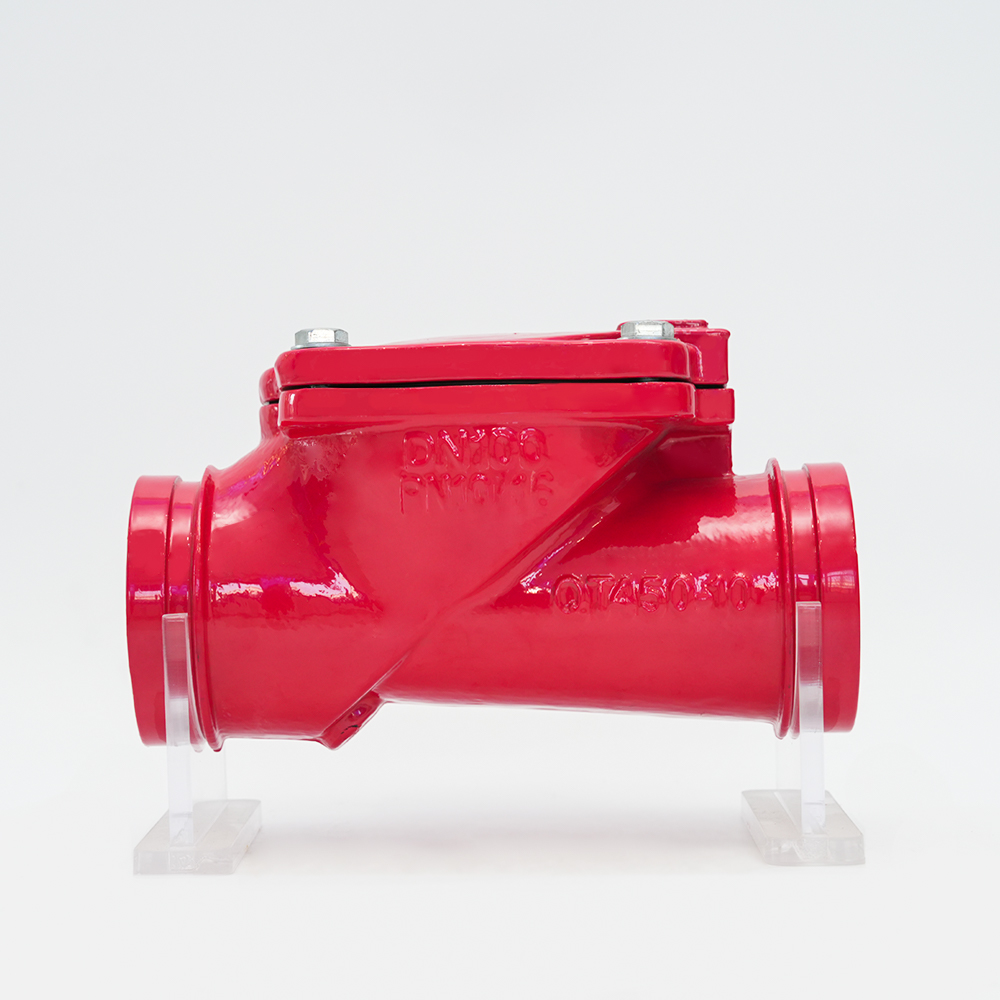 Válvula de retenção de disco de borracha ranhurada GH44X-16Q