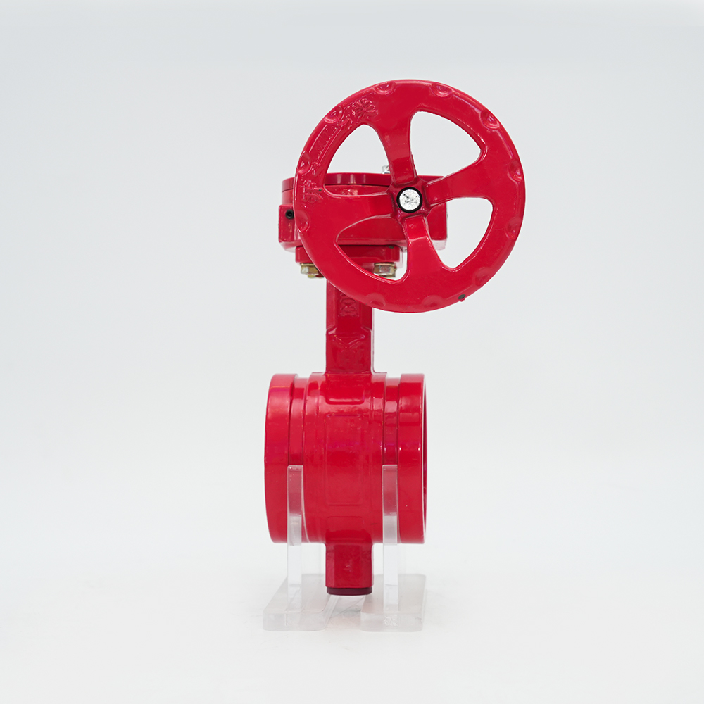 Válvula borboleta com ranhura para turbina D381X-16Q