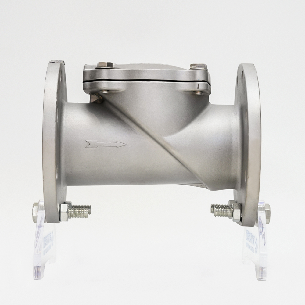 Válvula de retenção de disco de borracha de aço inoxidável H44X-16P