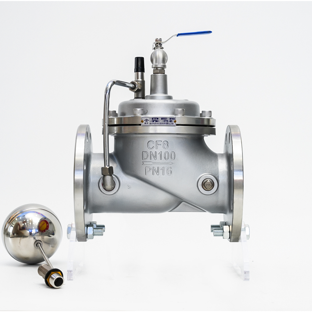 Válvula flutuante de controle remoto de aço inoxidável 100X-16P