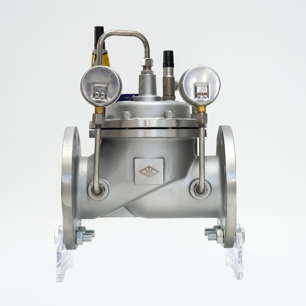 Válvula redutora de pressão ajustável em aço inoxidável 200X-16P